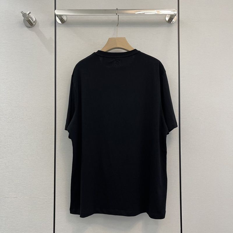 春夏新作ロエベ サボテンロゴがカワイイシンプル半袖Tシャツ 偽物 loa02989